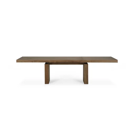 Double Extendable Dining Table, Teak