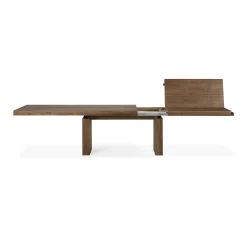 Double Extendable Dining Table, Teak
