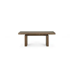 Double Extendable Dining Table, Teak
