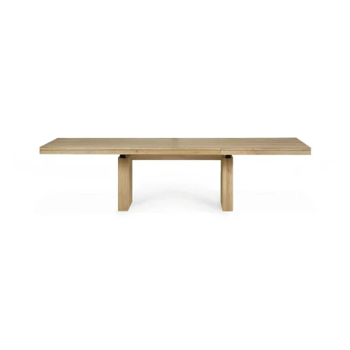 Double Extendable Dining Table, Oak
