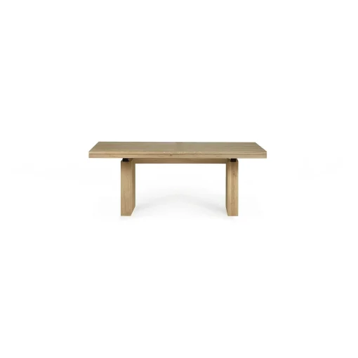 Double Extendable Dining Table, Oak