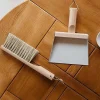 Dustpan & Natural Brush Set, Grey