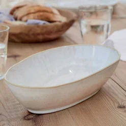 Eivissa Reactive Glaze Oval Baker