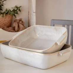 Eivissa Reactive Glaze Rectangular Baker