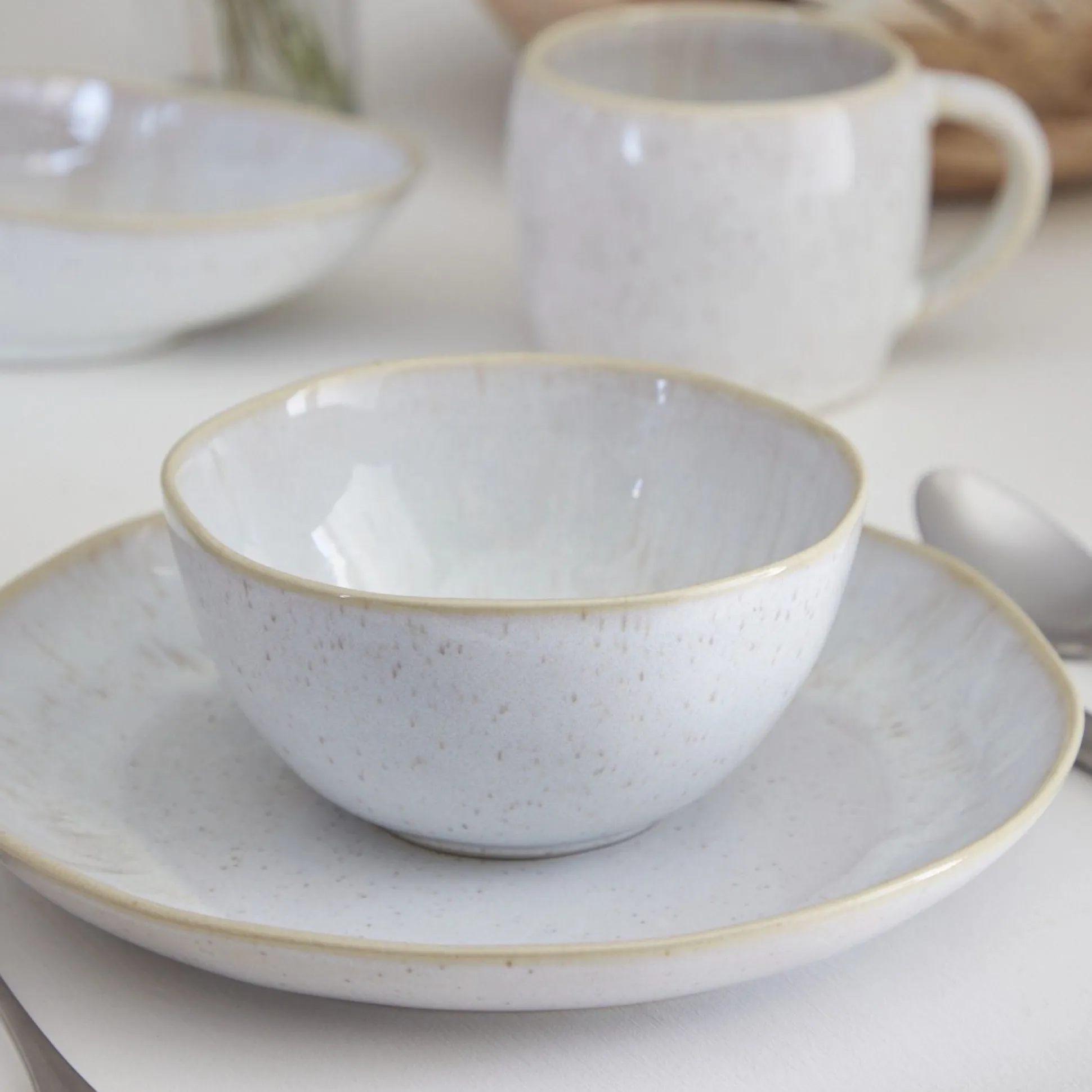 Eivissa Reactive Glaze Side Bowl, Set of 6^Be Home Fashion