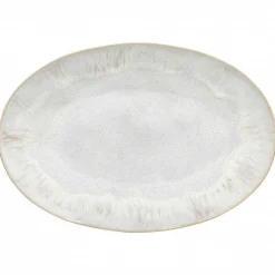 Eivissa Reactive Glaze Wide Oval Platter