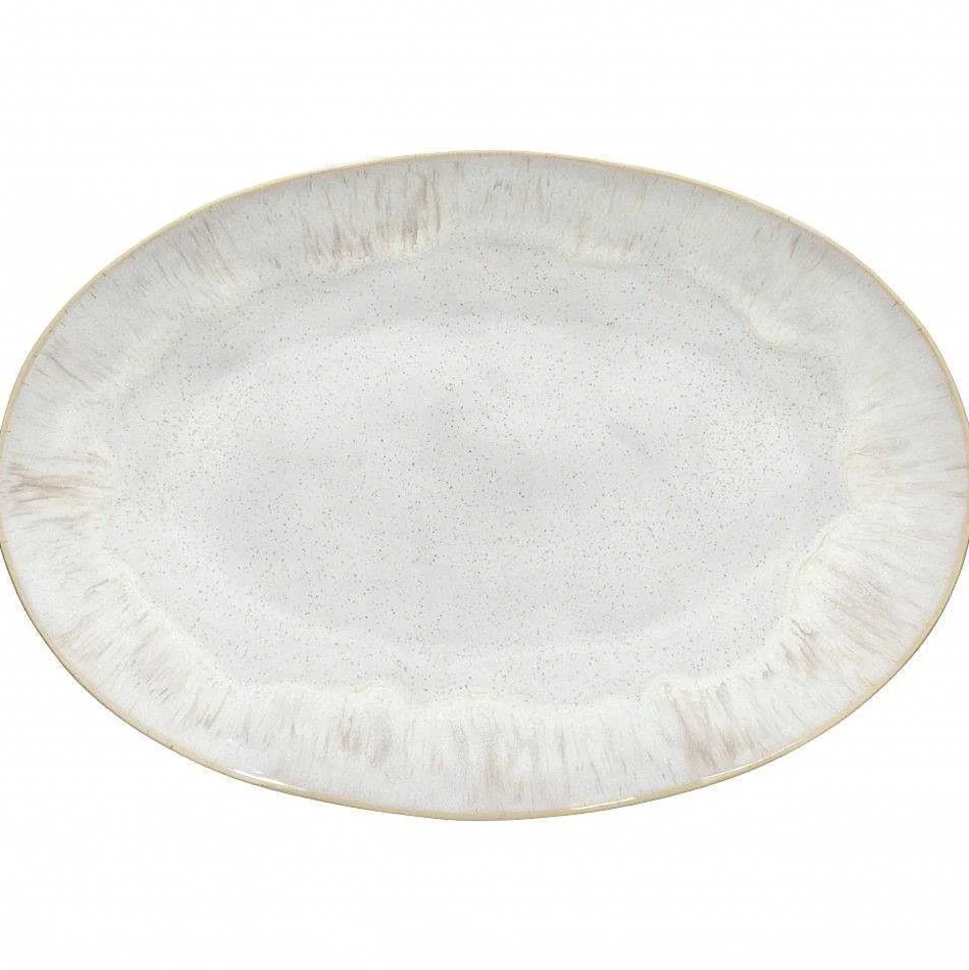 Eivissa Reactive Glaze Wide Oval Platter