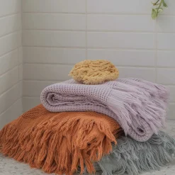 Ella Waffle Bath Towel, Sedona