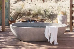 Ella Waffle Bath Towel, White