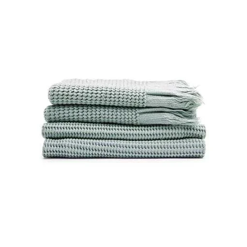 Ella Waffle Hand Towel, Sage