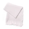 Ella Waffle Hand Towel, White