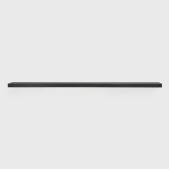 European Black Oak Wall Shelf, 83"