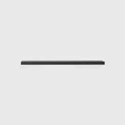 European Black Oak Wall Shelf, 55"