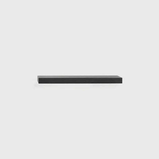 European Black Oak Wall Shelf, 28"