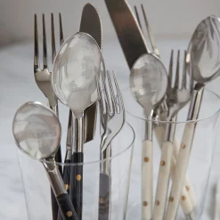 Everyday Stainless with Ivory Resin Inlay Flatware^Be Home Clearance