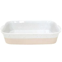 Fattoria 14" Rectangular Baker, White