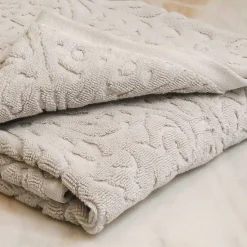 Firenze Hand Towel, Platinum