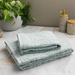Firenze Hand Towel, Sky Light