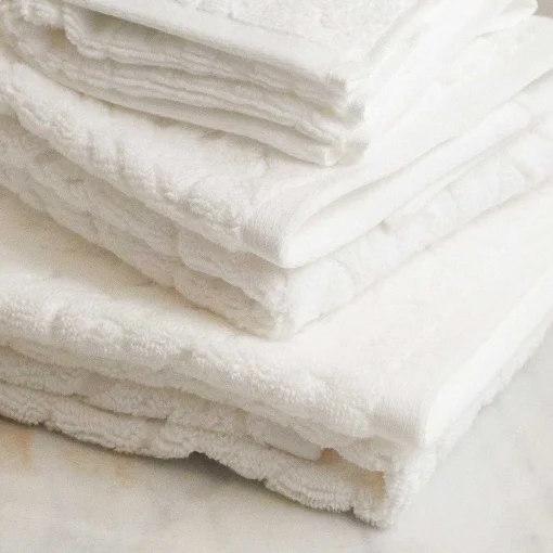Firenze Hand Towel, White