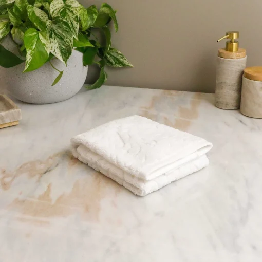 Firenze Hand Towel, White