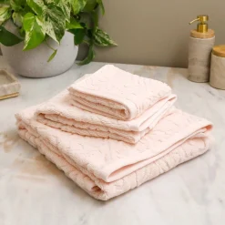 Firenze Washcloth, Magnolia
