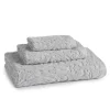 Firenze Washcloth, Platinum