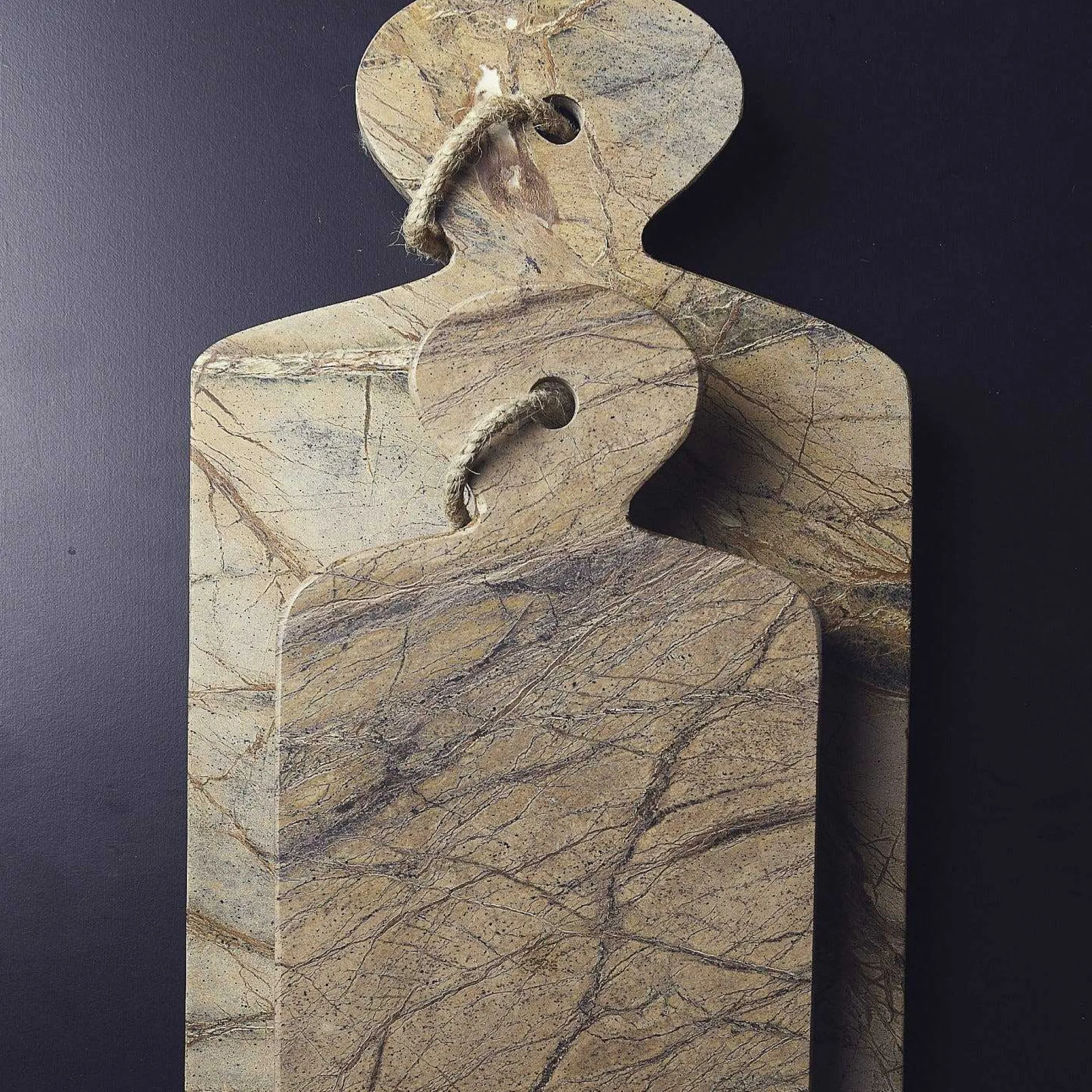 Forest Marble Rectangular Board with Handle, Large