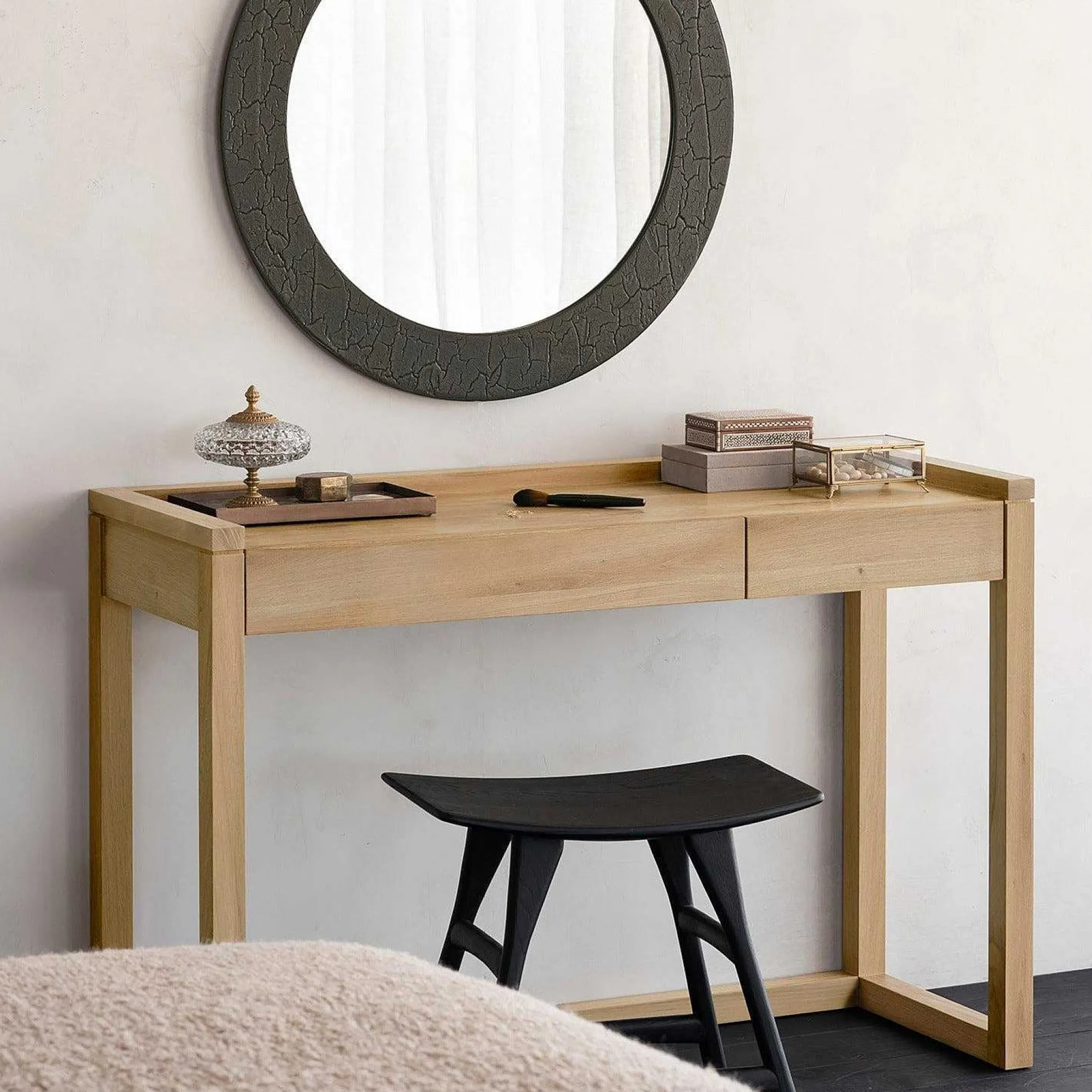 Frame Solid Oak Desk