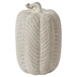 Furrow Pumpkin, Large^Be Home Outlet