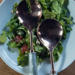 Galvanized Serving Set, Copper