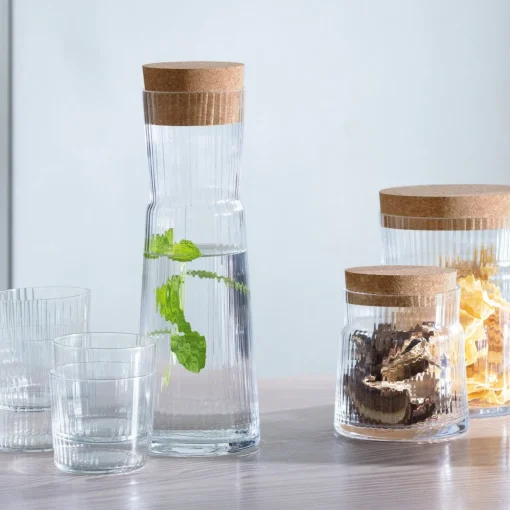 Gio Carafe with Cork Stopper^Be Home Shop