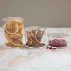 Glass Canister, Medium