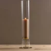 Glass Chimney Tube, Large^Be Home Clearance