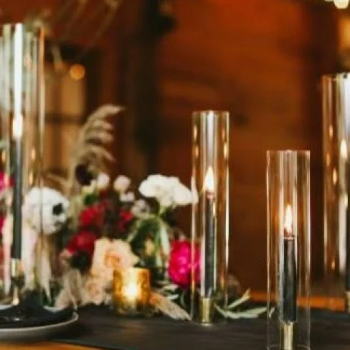 Glass Chimney Tube, Large^Be Home Clearance