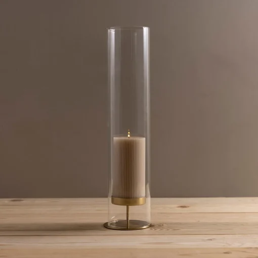 Glass Chimney Tube, Medium^Be Home Clearance