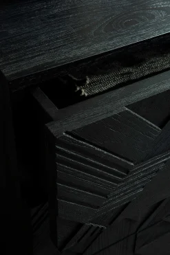 Graphic Teak Dresser