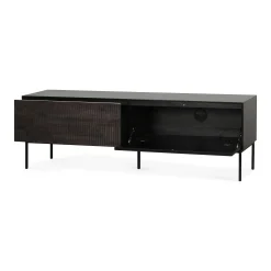 Grooves Solid Teak Media Console, 64