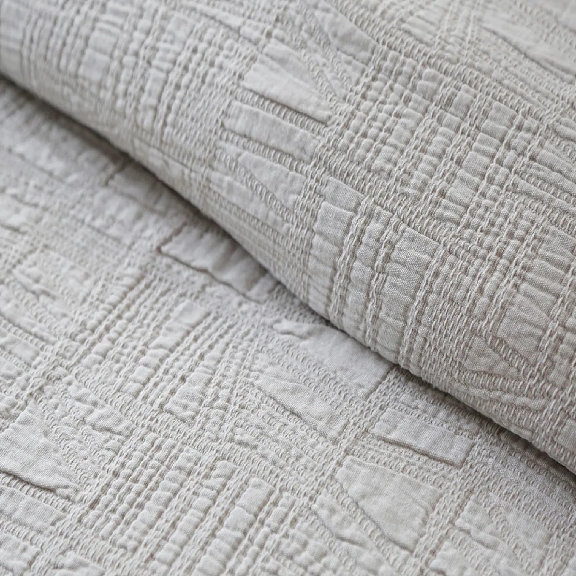 Harbour King Matelassé, Taupe^Be Home New