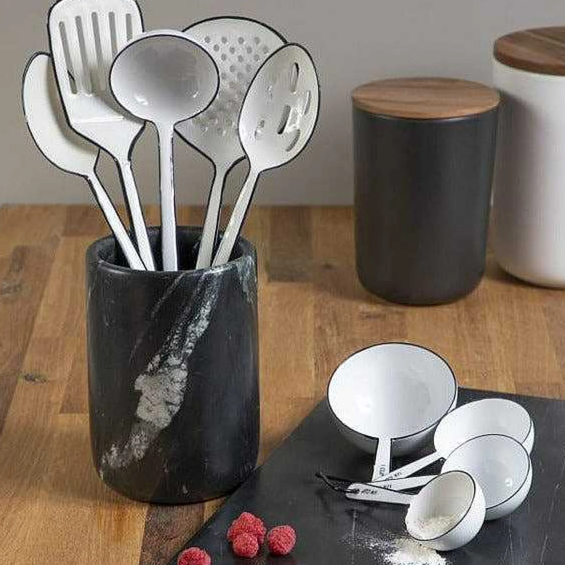 Harlow Mixing Spoon, White