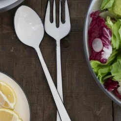 Harlow Serving Set, White