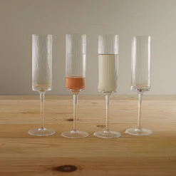 Hayworth Champagne Flute, Set of 6^Be Home Clearance
