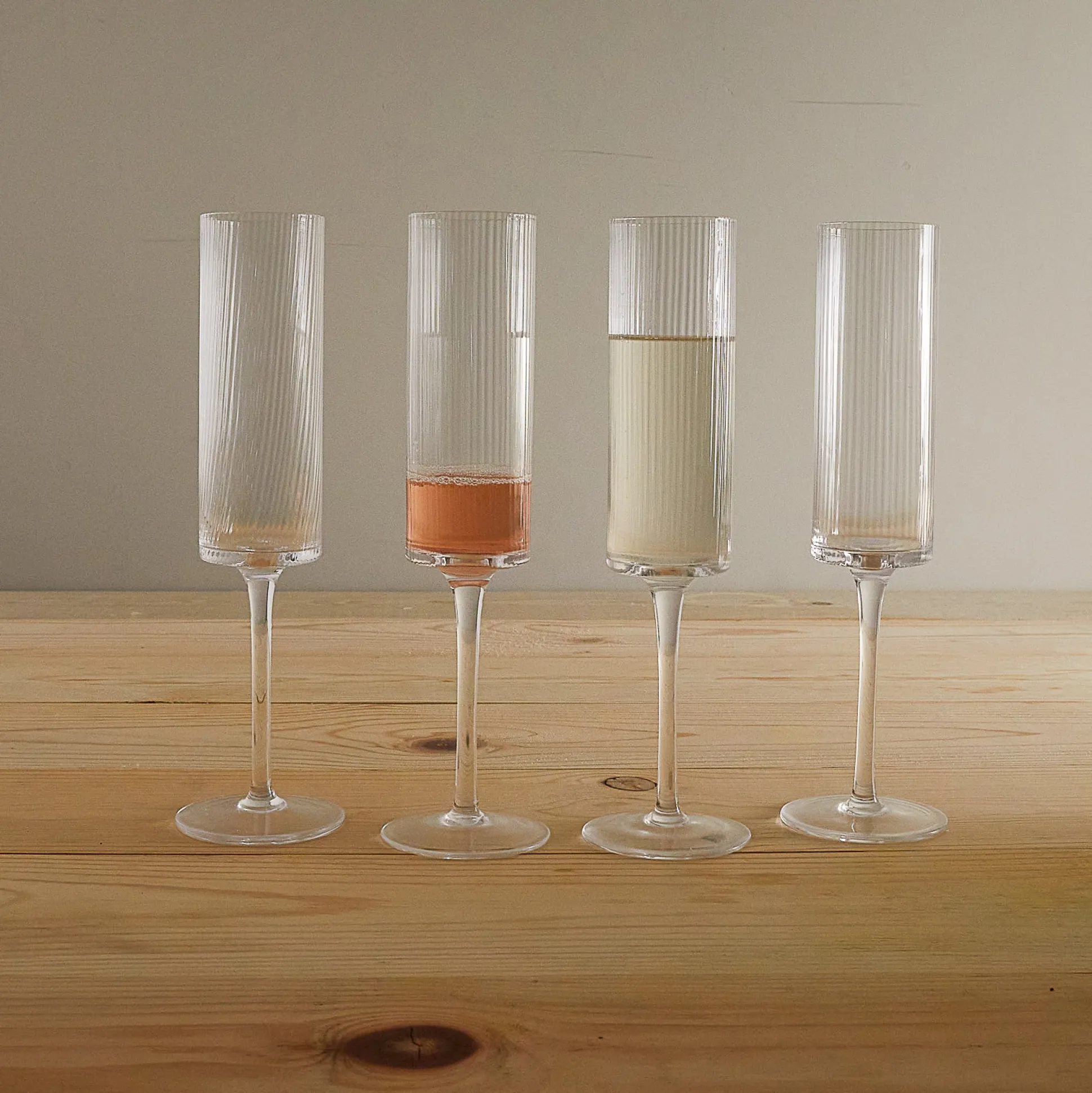 Hayworth Champagne Flute, Set of 6^Be Home Clearance