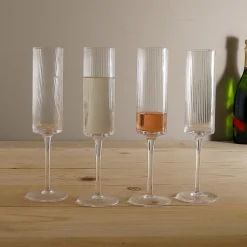 Hayworth Champagne Flute, Set of 6^Be Home Clearance