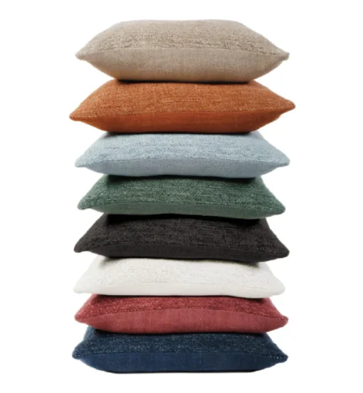 Hendrick Square Pillow, Cream^Be Home Cheap