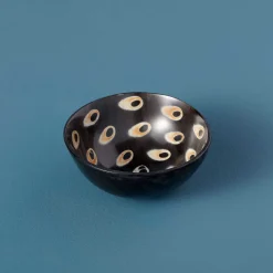 Horn Pinch Peacock Bowl
