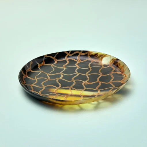Horn Side Fishnet Plate^Be Home Cheap