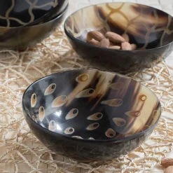 Horn Snack Peacock Bowl