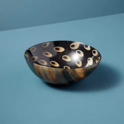 Horn Snack Peacock Bowl