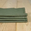 Hudson Napkins, Set of 4, Olive^Be Home Online