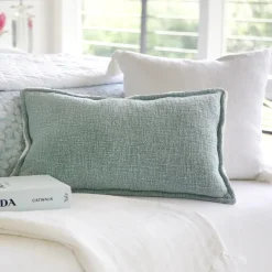 Humboldt Handwoven Rectangular Pillow, Sky^Be Home Best